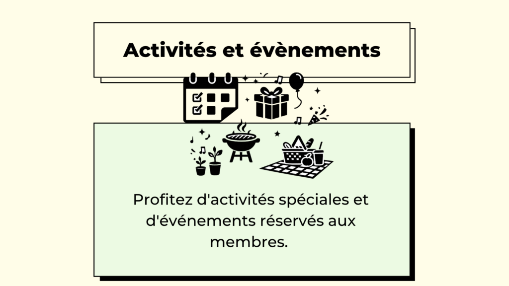 Activités et événements1